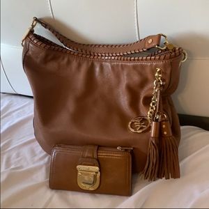 Micheal Kors purse and matching wallet